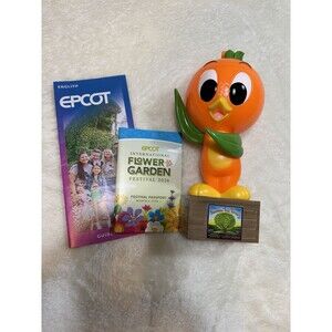 Disney Orange Bird sipping cup EPCOT International Flower & Garden Fest 2026 New